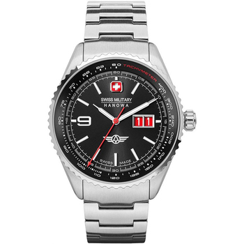 Relojes & Joyas Hombre Relojes analógicos Swiss Military By Chrono Swiss Military SMWGH2101006, Quartz, 43mm, 10ATM Plata