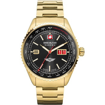 Relojes & Joyas Hombre Relojes analógicos Swiss Military By Chrono Swiss Military SMWGH2101010, Quartz, 43mm, 10ATM Oro