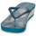 Zapatos Mujer Chanclas Isotoner 94181 Azul