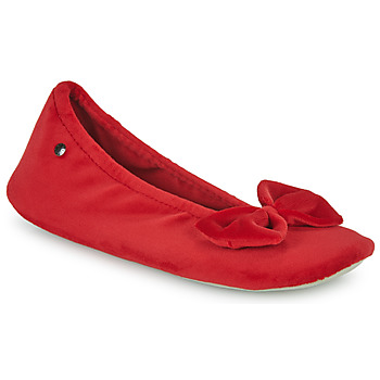 Zapatos Mujer Pantuflas Isotoner 95991 Rojo