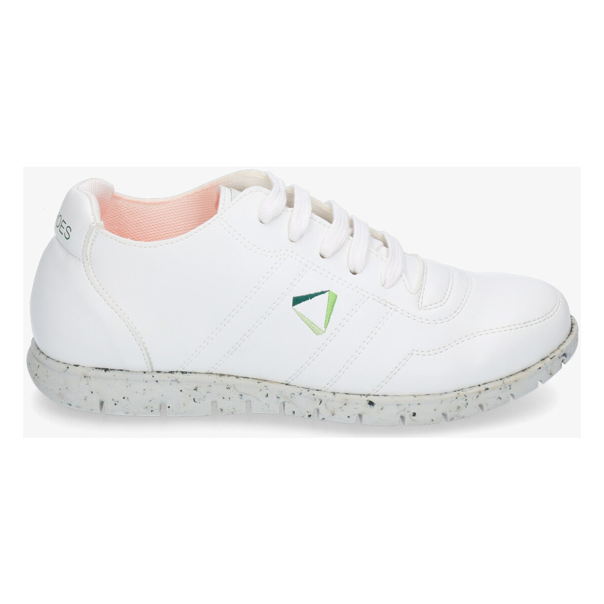 Zapatos Mujer Deportivas Moda Ecoshoes SICILIA Blanco