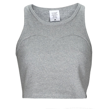 textil Mujer Camisetas sin mangas Adidas Sportswear LNG RIB TANK Bruyère / Gris / Medio