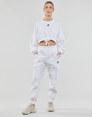 textil Mujer Pantalones de chándal Adidas Sportswear DANCE CARGO Blanco