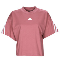 textil Mujer Camisetas manga corta Adidas Sportswear FI 3S TEE Burdeo / Claro