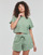 textil Mujer Camisetas manga corta Adidas Sportswear LNG LFT TEE Verde