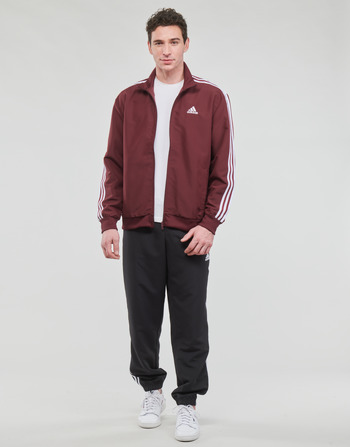 textil Hombre Conjuntos chándal Adidas Sportswear 3S WV TT TS Rojo / Sombra / Negro