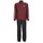 textil Hombre Conjuntos chándal Adidas Sportswear 3S WV TT TS Rojo / Negro