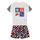 textil Niño Conjunto Adidas Sportswear LB DY SM T SET Blanco / Multicolor