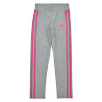 textil Niña Leggings Adidas Sportswear LK 3S TIGHT Bruyère / Gris / Medio