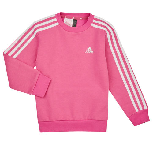 textil Niña Sudaderas Adidas Sportswear LK 3S FL SWT Rosa