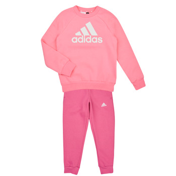 textil Niña Conjuntos chándal Adidas Sportswear LK BOS JOG FL Rosa