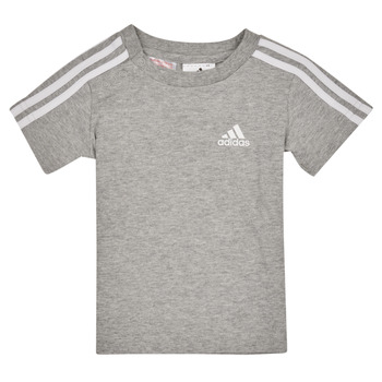 textil Niños Camisetas manga corta Adidas Sportswear IB 3S TSHIRT Bruyère / Gris / Medio