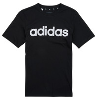 textil Niños Camisetas manga corta Adidas Sportswear LIN TEE Negro