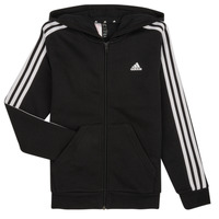 textil Niños Sudaderas Adidas Sportswear 3S FL FZ HOOD Negro