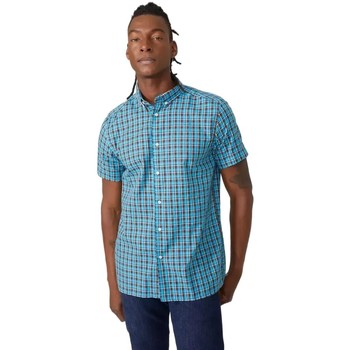 textil Hombre Camisas manga larga Mantaray DH1517 Azul