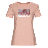 textil Mujer Camisetas manga corta Armani Exchange 3RYTEL Salmón