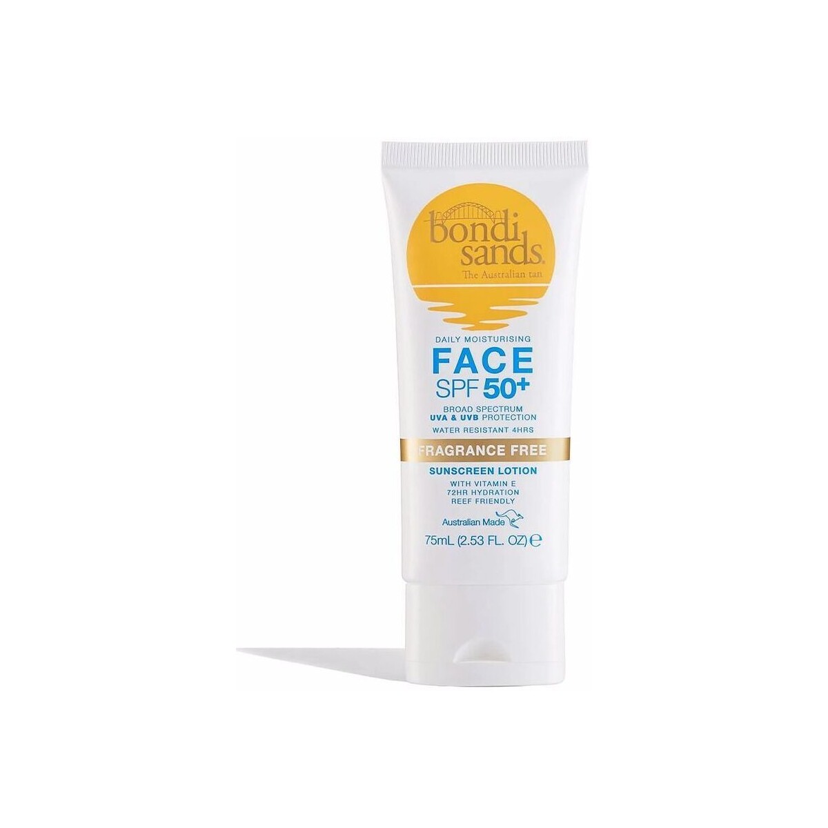 Belleza Hidratantes & nutritivos Bondi Sands Face Spf50+ Fragrance Free Face Lotion 