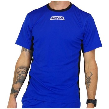 textil Hombre Camisetas manga corta Karakal Pro Tour Tee Azul