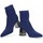 Zapatos Mujer Botines Ideal Shoes 68237 Azul