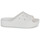 Zapatos Chanclas Crocs CLASSIC PLATFORM SLIDE Blanco
