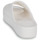 Zapatos Chanclas Crocs CLASSIC PLATFORM SLIDE Blanco