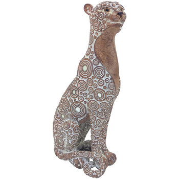 Casa Figuras decorativas Signes Grimalt Figura Leopardo Marrón