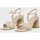 Zapatos Mujer Sandalias Angel Alarcon 21150 Beige