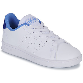 Zapatos Niños Zapatillas bajas Adidas Sportswear ADVANTAGE K Blanco / Azul