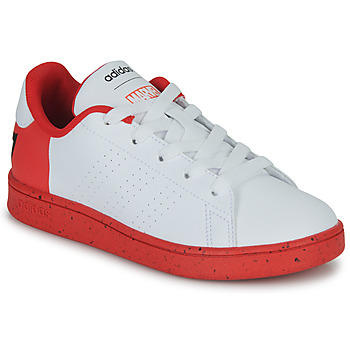 Zapatos Niño Zapatillas bajas Adidas Sportswear ADVANTAGE SPIDERMAN Blanco / Rojo