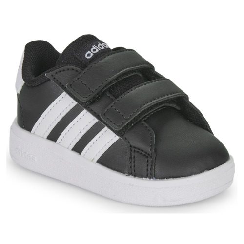 Zapatos Niños Zapatillas bajas Adidas Sportswear GRAND COURT 2.0 CF Negro / Blanco