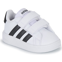 Zapatos Niños Zapatillas bajas Adidas Sportswear GRAND COURT 2.0 CF Blanco / Negro