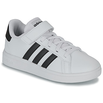 Zapatos Niños Zapatillas bajas Adidas Sportswear GRAND COURT 2.0 EL Blanco / Negro