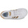 Zapatos Niña Zapatillas bajas Adidas Sportswear GRAND COURT 2.0 EL Blanco / Oro