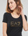 textil Mujer Camisetas manga corta Emporio Armani EA7 8NTT67-TJDQZ Negro / Oro