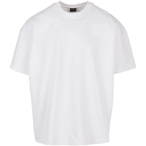 textil Hombre Camisetas manga larga Build Your Brand RW8680 Blanco