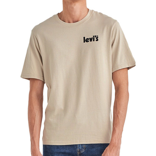 textil Hombre Tops y Camisetas Levi's  Beige