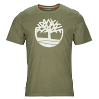 textil Hombre Camisetas manga corta Timberland SS Kennebec River Tree Logo Tee Kaki