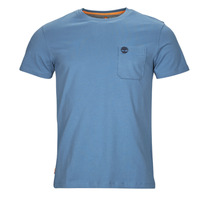 textil Hombre Camisetas manga corta Timberland SS Dunstan River Pocket Tee Slim Azul
