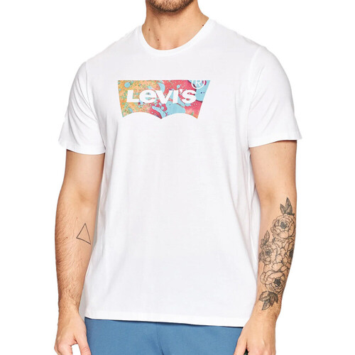 textil Hombre Tops y Camisetas Levi's  Blanco