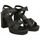 Zapatos Mujer Botas Xti sandalia plataforma raso Negro