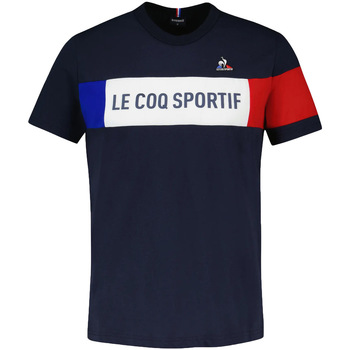 textil Camisetas manga corta Le Coq Sportif Tricolore Tee Azul