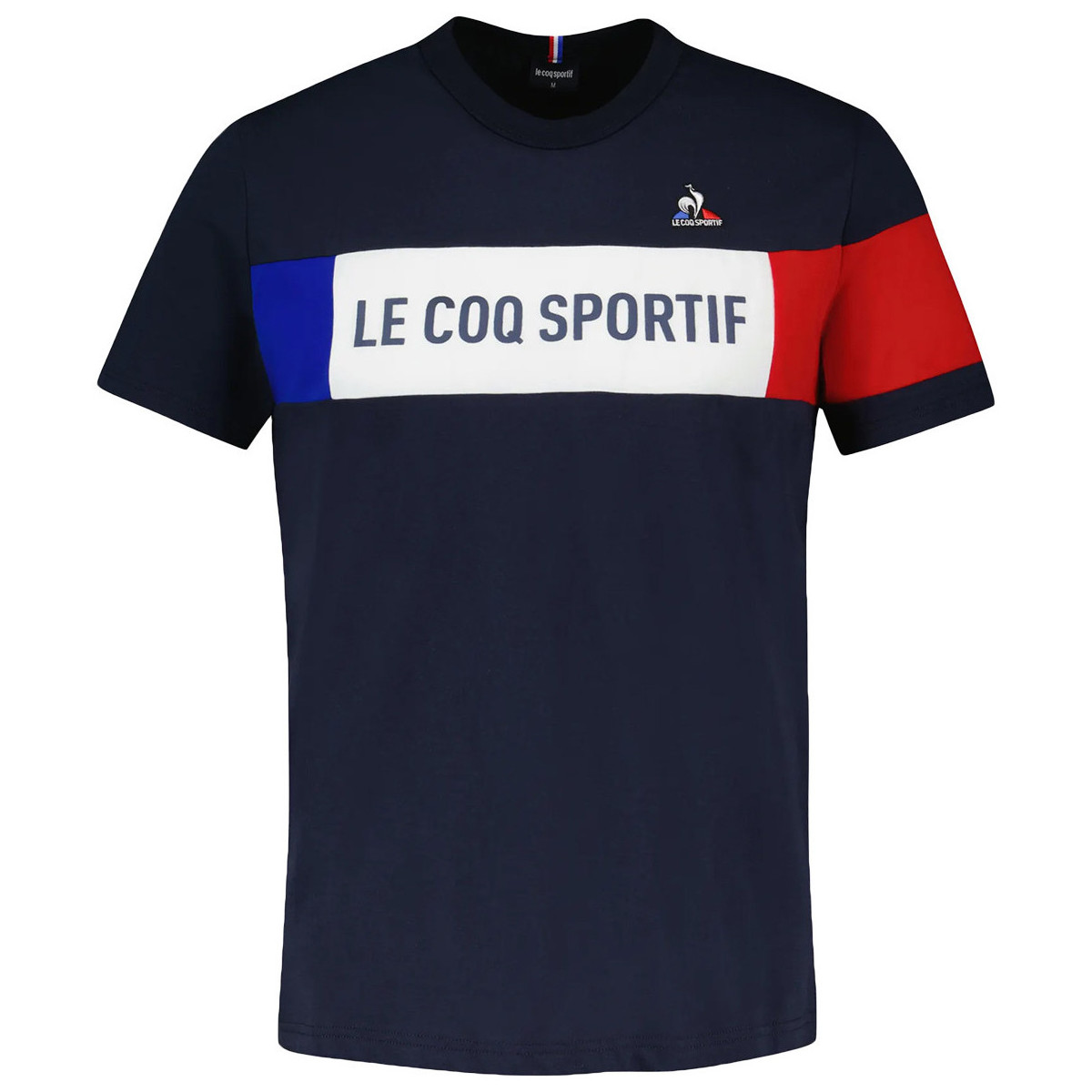 textil Camisetas manga corta Le Coq Sportif Tricolore Tee Azul