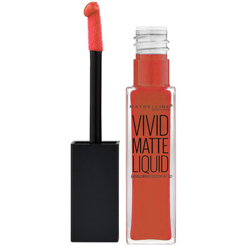 Belleza Mujer Pintalabios Maybelline New York Vivid Matte Liquid Lipstick - 25 Orange Shot - 25 Orange Shot Naranja