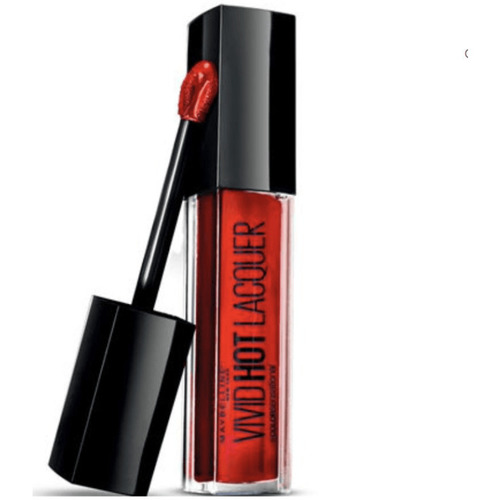 Belleza Mujer Pintalabios Maybelline New York Vivid Hot Lacquer Lipstick - 70 So Hot - 70 So Hot Rojo