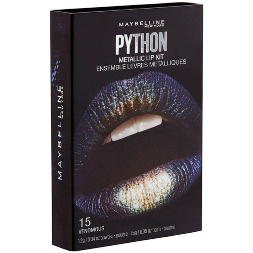 Belleza Mujer Paleta de sombras de ojos Maybelline New York Kit de pintalabios metálico Python Otros