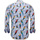 textil Hombre Camisas manga larga Gentile Bellini Estampado Aves Azul