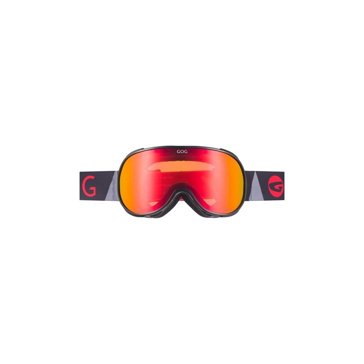 Accesorios Mujer Complemento para deporte Goggle Gog Storm Negros, De color naranja