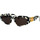 Relojes & Joyas Mujer Gafas de sol Balenciaga Occhiali da Sole  Dynasty BB0095S 010 Negro