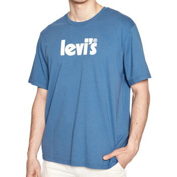 textil Hombre Tops y Camisetas Levi's  Azul