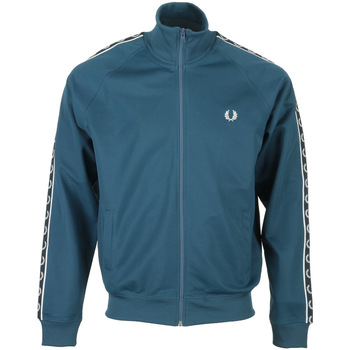 Fred Perry Seasonal Taped Track Jacket Azul